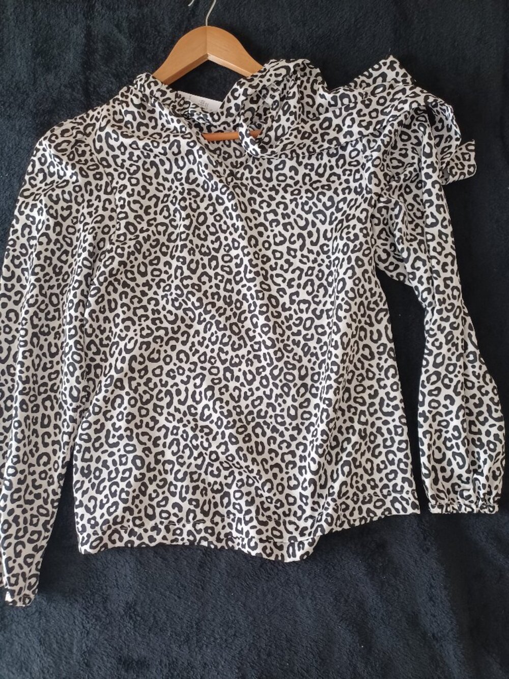 Leopard print blouse